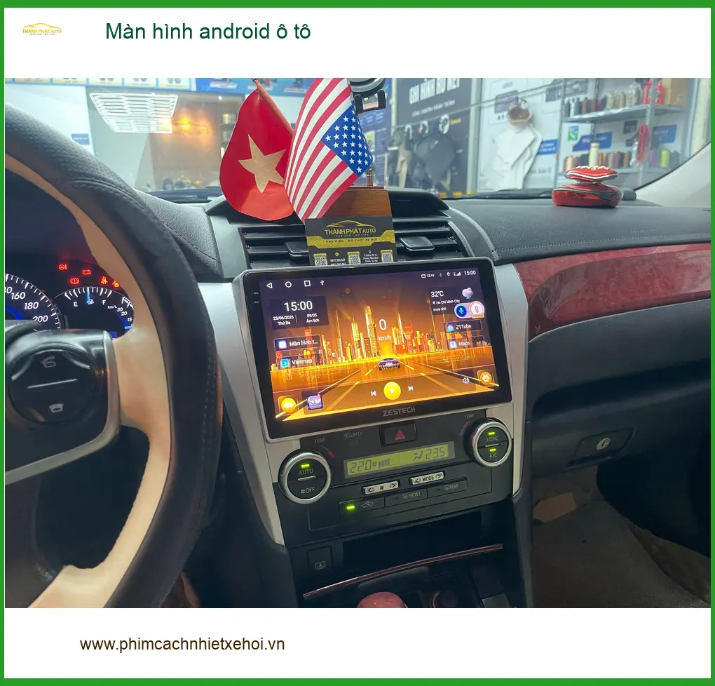 Anh Minh lắp màn hình Android ô tô tại Nhà Bè cho Honda CR-V ảnh thực tế 2