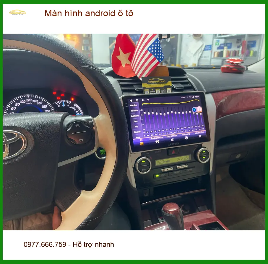 Anh Minh lắp màn hình Android ô tô tại Nhà Bè cho Honda CR-V ảnh thực tế 4