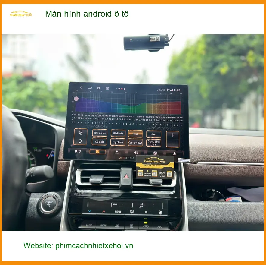 Anh Tùng lắp màn hình Android ô tô Honda Civic tại Quận 4