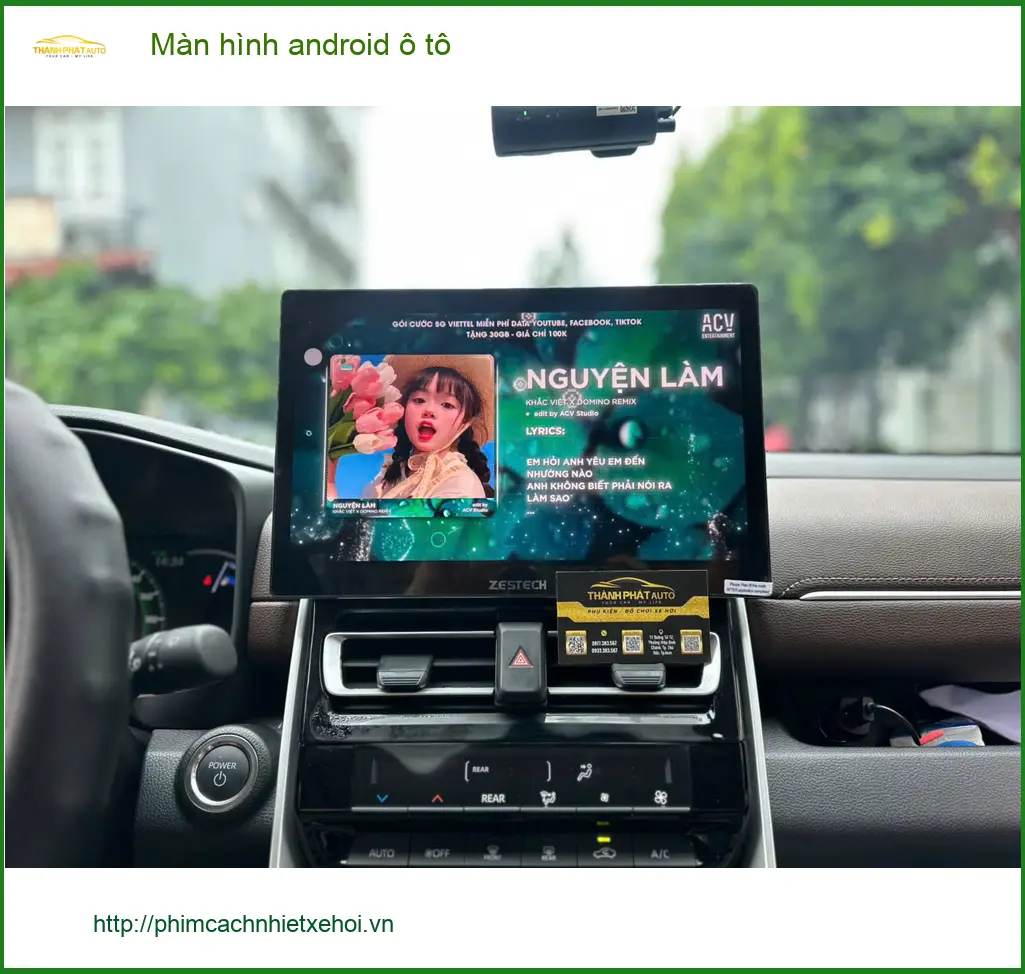 Anh Tùng lắp màn hình Android ô tô Honda Civic tại Quận 4 ảnh thực tế 2