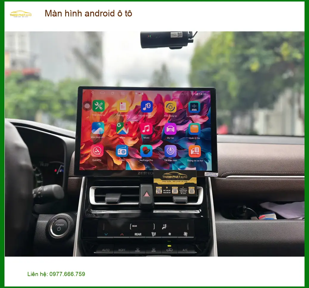 Anh Tùng lắp màn hình Android ô tô Honda Civic tại Quận 4 ảnh thực tế 3