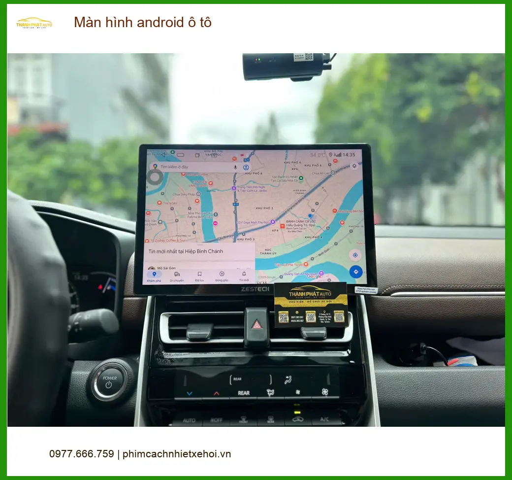 Anh Tùng lắp màn hình Android ô tô Honda Civic tại Quận 4 ảnh thực tế 5