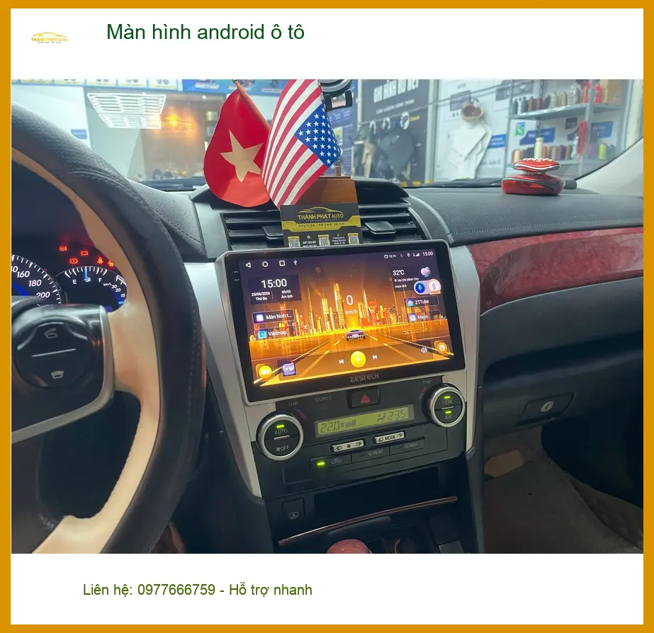 Anh Hùng nâng cấp màn hình Android ô tô cho Mitsubishi Outlander tại Quận 11 ảnh thực tế 2