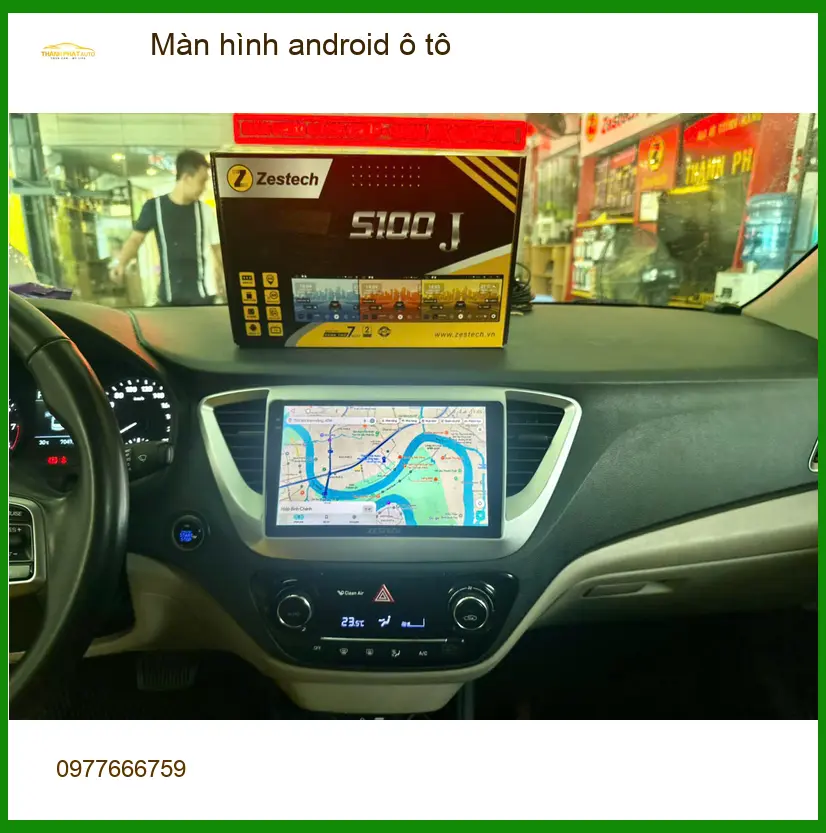 Anh Quang lắp Màn hình android ô tô cho Kia Carnival tại Quận 10 để nâng tầm tiện ích ảnh thực tế 2