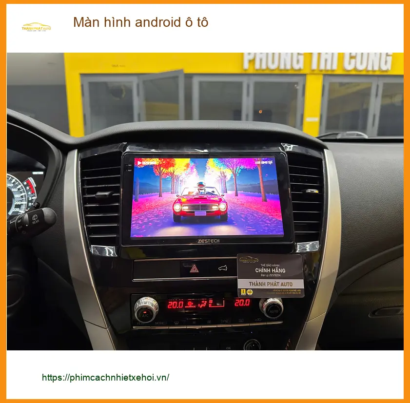 Anh Long lắp màn hình Android ô tô cho Honda Civic tại Quận 1 chính hãng ảnh thực tế 2
