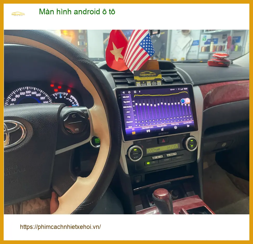 Anh Hùng nâng cấp màn hình Android ô tô cho Mitsubishi Outlander tại Quận 11 ảnh thực tế 3
