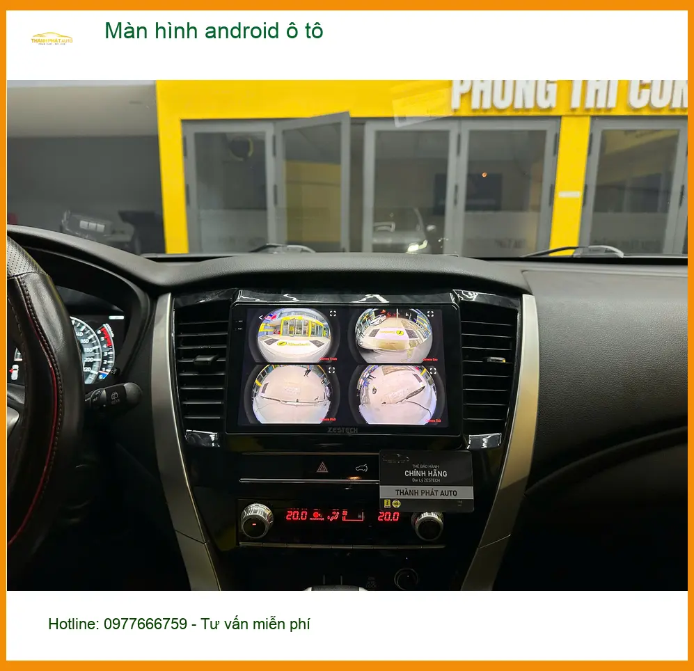 Anh Long lắp màn hình Android ô tô cho Honda Civic tại Quận 1 chính hãng ảnh thực tế 4