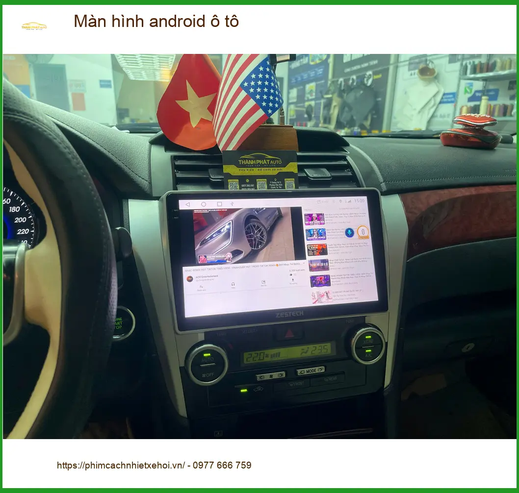 Anh Hùng nâng cấp màn hình Android ô tô cho Mitsubishi Outlander tại Quận 11 ảnh thực tế 4