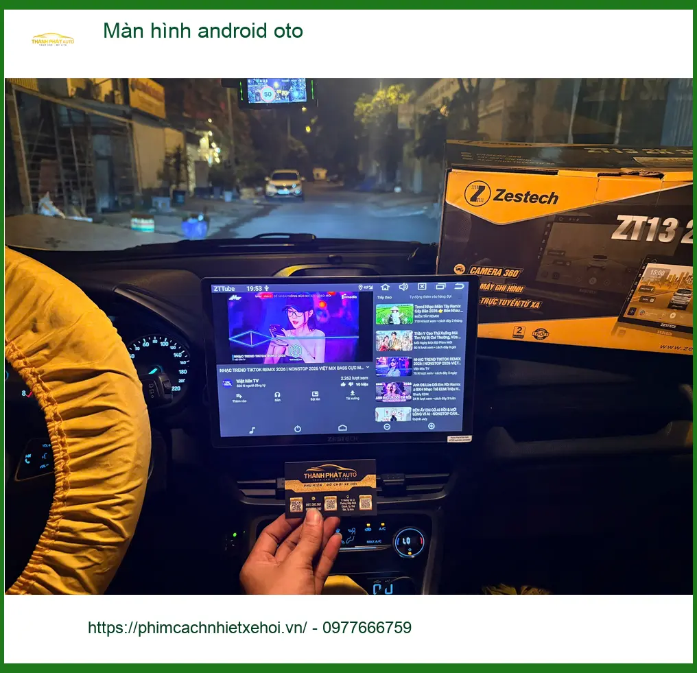 Anh Tùng nâng cấp màn hình Android ô tô cho Kia Carnival tại Quận 12 ảnh thực tế 2
