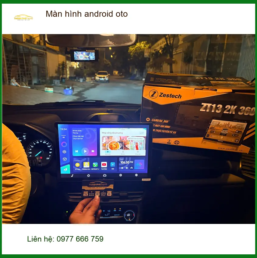 Anh Tùng nâng cấp màn hình Android ô tô cho Kia Carnival tại Quận 12 ảnh thực tế 4
