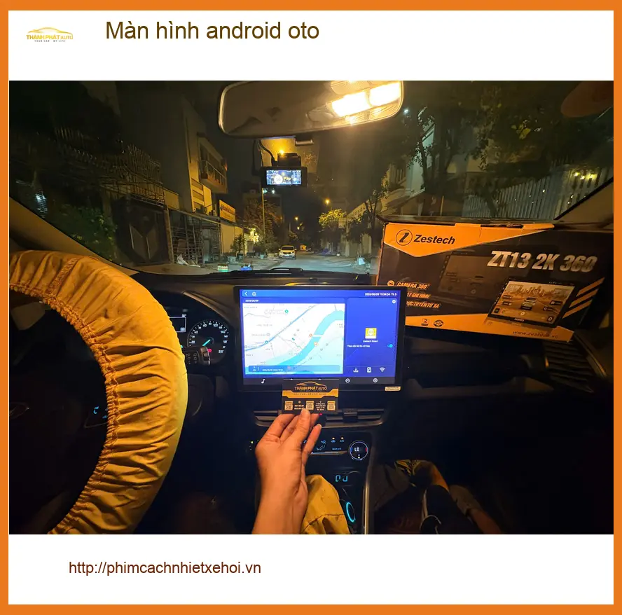 Anh Khang lắp màn hình android oto cho Honda HR-V tại Quận Bình Thạnh