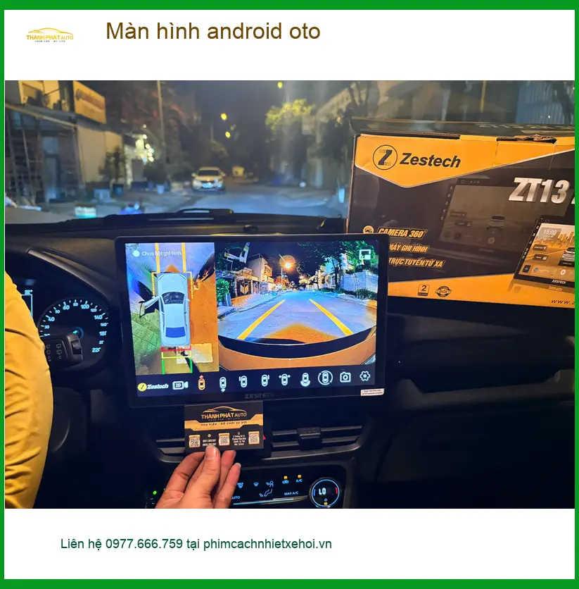Anh Khang lắp màn hình android oto cho Honda HR-V tại Quận Bình Thạnh ảnh thực tế 2