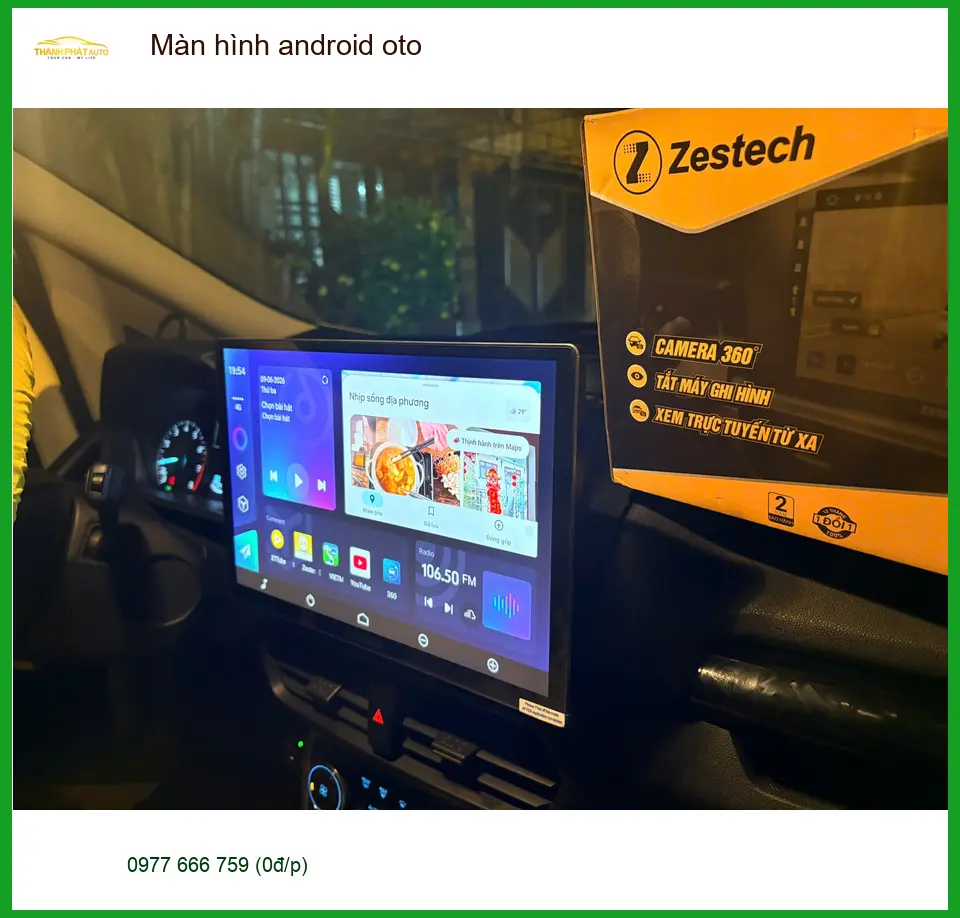 Anh Lâm nâng cấp màn hình android oto Honda CRV tại Quận 1 để nâng tầm trải nghiệm giải trí ảnh thực tế 2