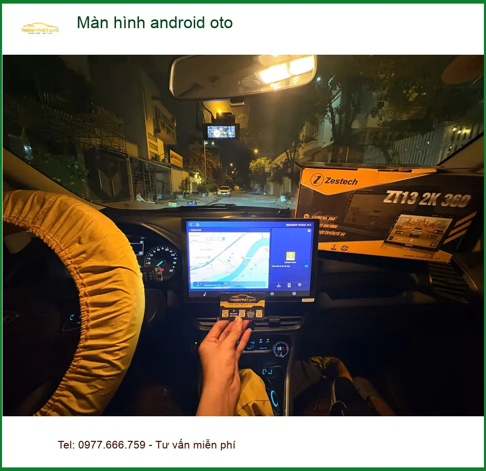 Anh Khải nâng cấp màn hình Android cho Kia Carnival tại Quận Cần Giờ ảnh thực tế 4