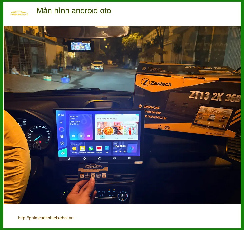 Anh Khải nâng cấp màn hình Android cho Kia Carnival tại Quận Cần Giờ ảnh thực tế 5