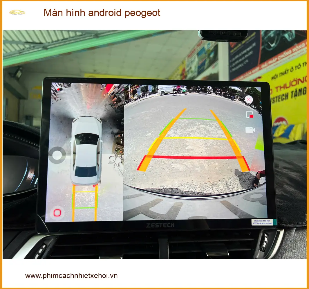 Anh Đạt lắp Màn hình Android Peugeot tại Quận Thủ Đức, nâng tầm xe sang