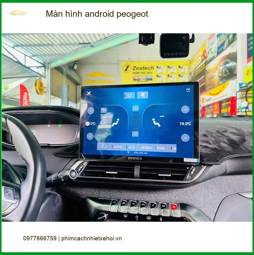 Anh Đạt lắp Màn hình Android Peugeot tại Quận Thủ Đức, nâng tầm xe sang ảnh thực tế 4