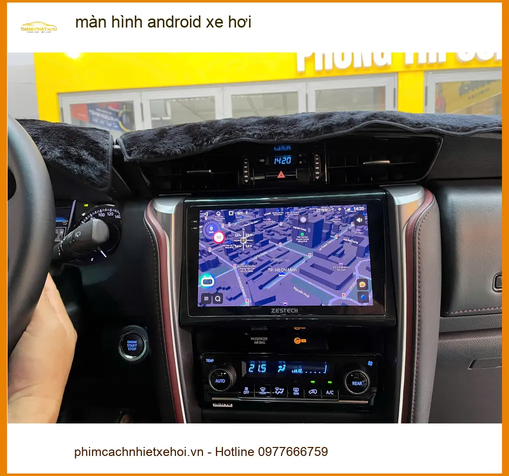 Anh Tuấn Kiệt nâng cấp màn hình Android xe hơi cho Toyota Camry tại Quận 5 ảnh thực tế 3