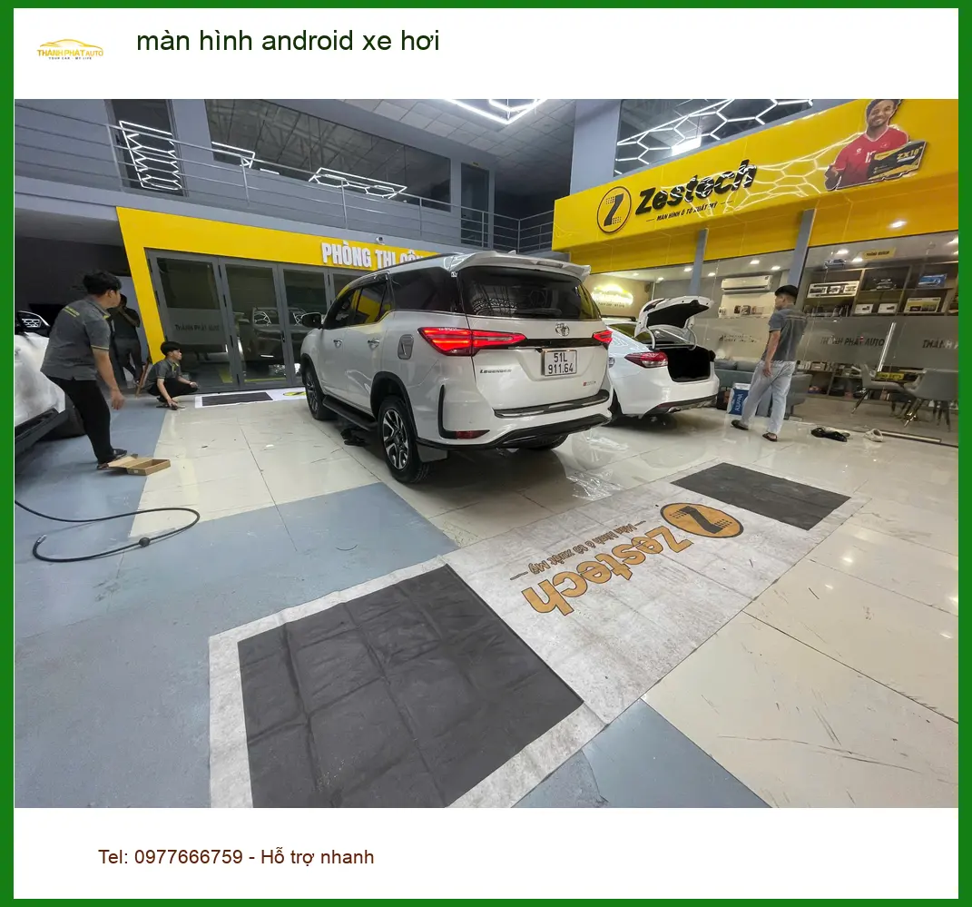 Anh Tuấn Kiệt nâng cấp màn hình Android xe hơi cho Toyota Camry tại Quận 5 ảnh thực tế 4
