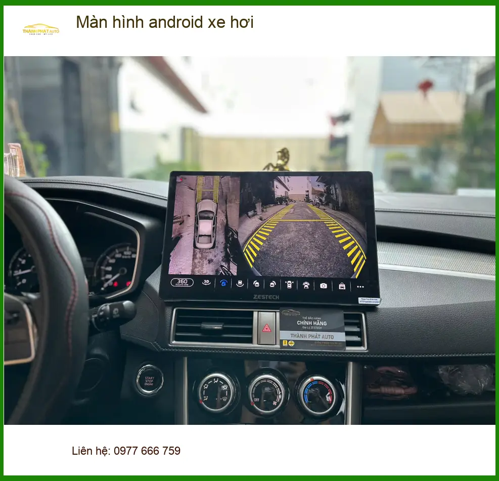 Anh Kiên lắp Màn hình android xe hơi cho Hyundai Accent tại Quận Thủ Đức ảnh thực tế 2