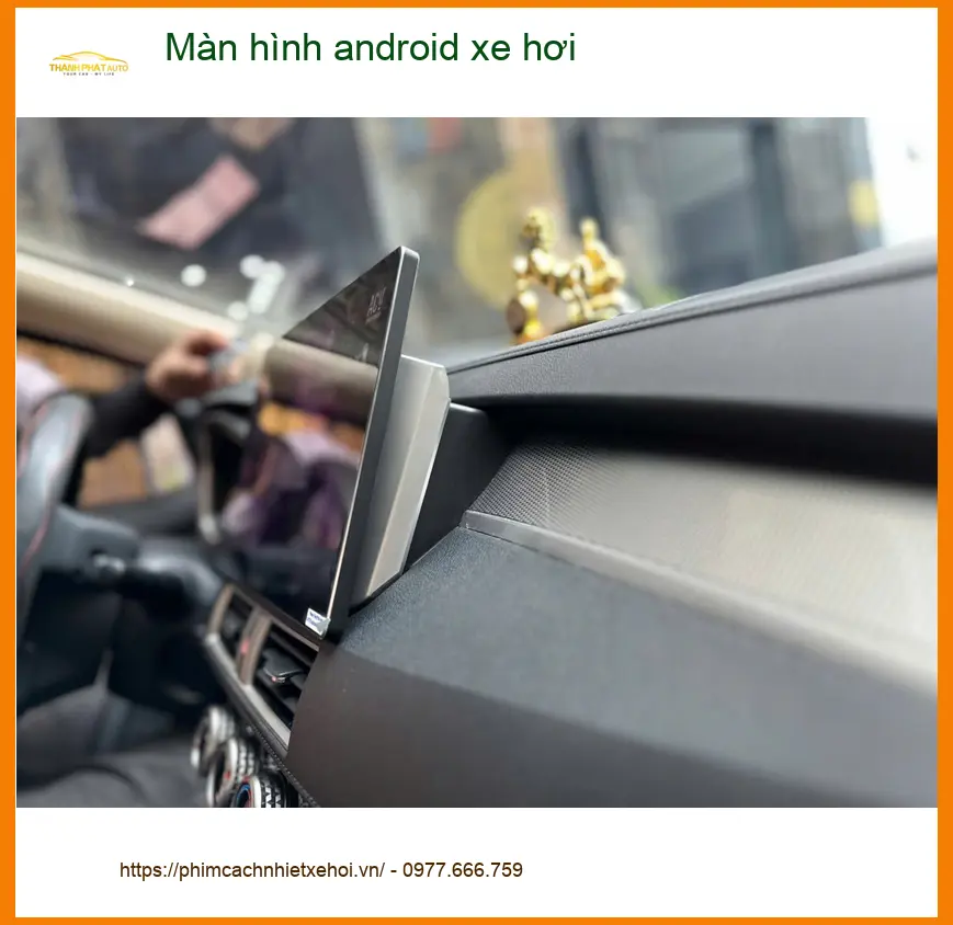 Anh Kiên lắp Màn hình android xe hơi cho Hyundai Accent tại Quận Thủ Đức ảnh thực tế 4