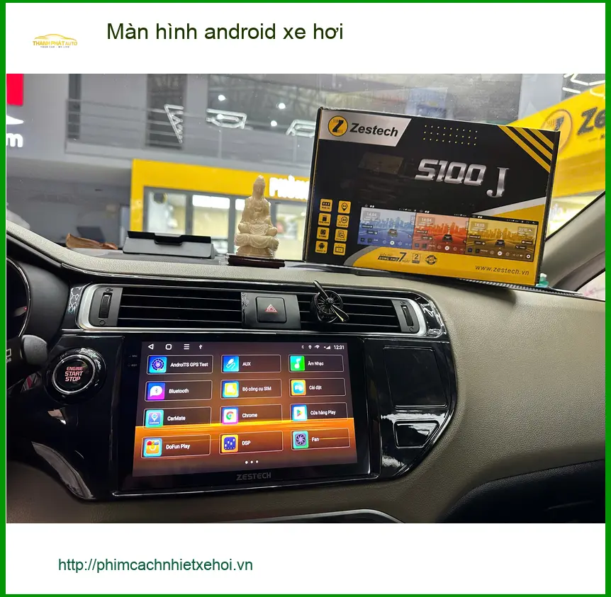 Anh Cường nâng cấp màn hình Android xe hơi Honda CR-V tại Quận 12
