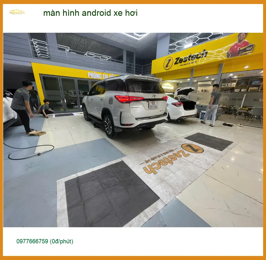 Chị Thảo lắp màn hình Android xe hơi cho Hyundai Accent tại Quận 2 để nâng tầm trải nghiệm lái