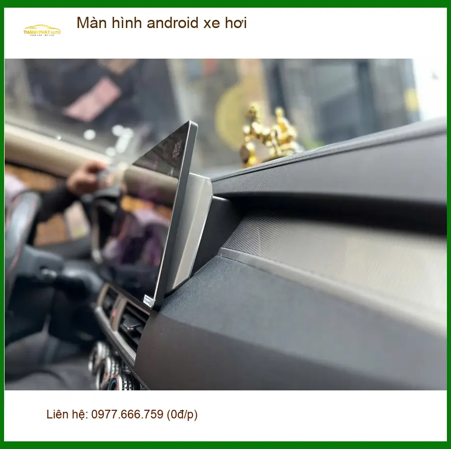 Chú Nam nâng cấp màn hình android xe hơi cho Toyota Vios ở Quận 12 để tiện chỉ đường ảnh thực tế 4