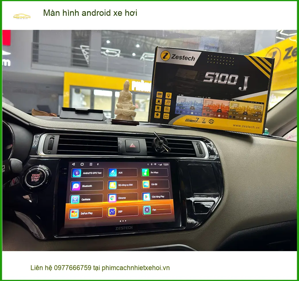 Anh Thịnh lắp màn hình android xe hơi Kia Sorento tại Hóc Môn để trải nghiệm lái xe thông minh hơn ảnh thực tế 2