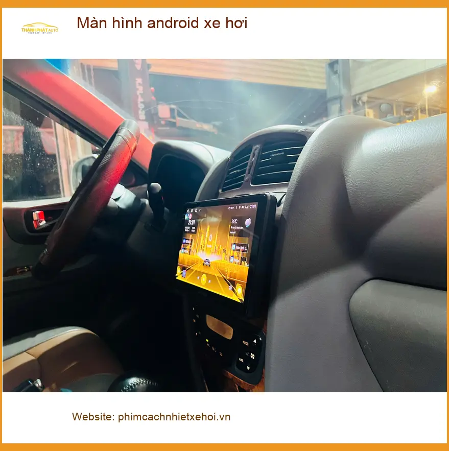 Anh Khải nâng cấp màn hình android xe hơi Kia K3 tại Quận Thủ Đức để xem bản đồ ảnh thực tế 3