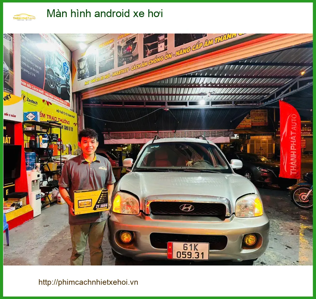 Anh Khải nâng cấp màn hình android xe hơi Kia K3 tại Quận Thủ Đức để xem bản đồ ảnh thực tế 4