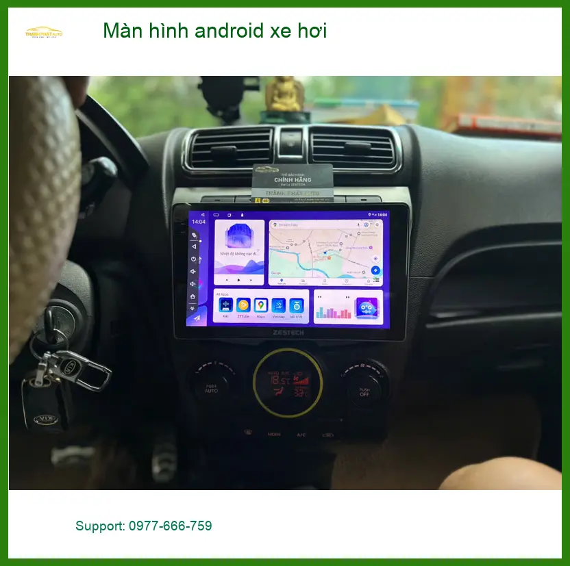 Anh Khôi lắp màn hình android xe hơi cho Kia Carnival tại Quận 2 cần giải trí