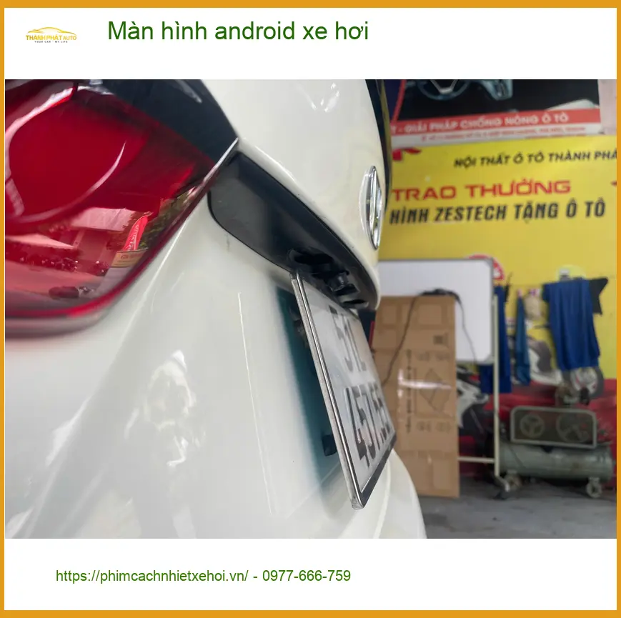 Chú Minh lắp màn hình android xe hơi Hyundai Accent Quận 12 vì thiếu tính năng ảnh thực tế 2