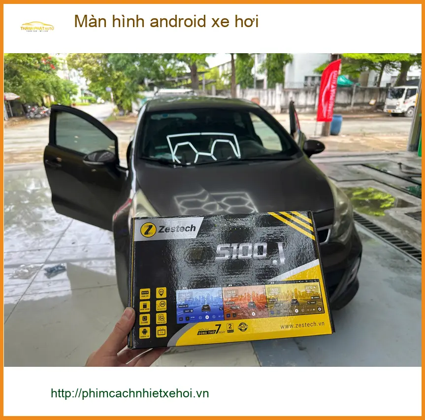 Cô Thanh nâng cấp màn hình Android cho Mazda CX-5 tại Quận 2 ảnh thực tế 2