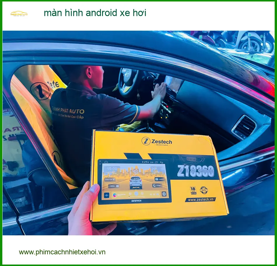 Chị Thảo lắp màn hình Android xe hơi cho Honda CRV ở Quận Tân Bình ảnh thực tế 2