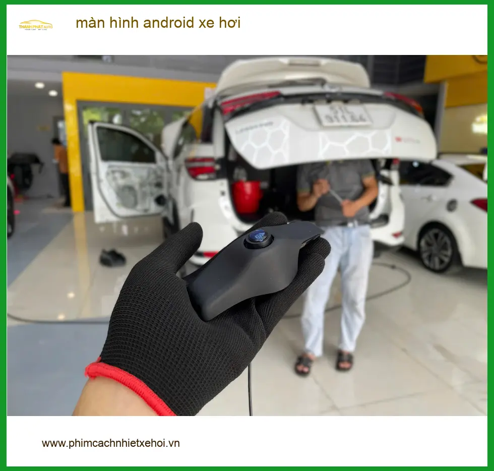 Anh Thắng nâng cấp màn hình Android xe hơi cho Vios tại Hóc Môn. ảnh thực tế 4