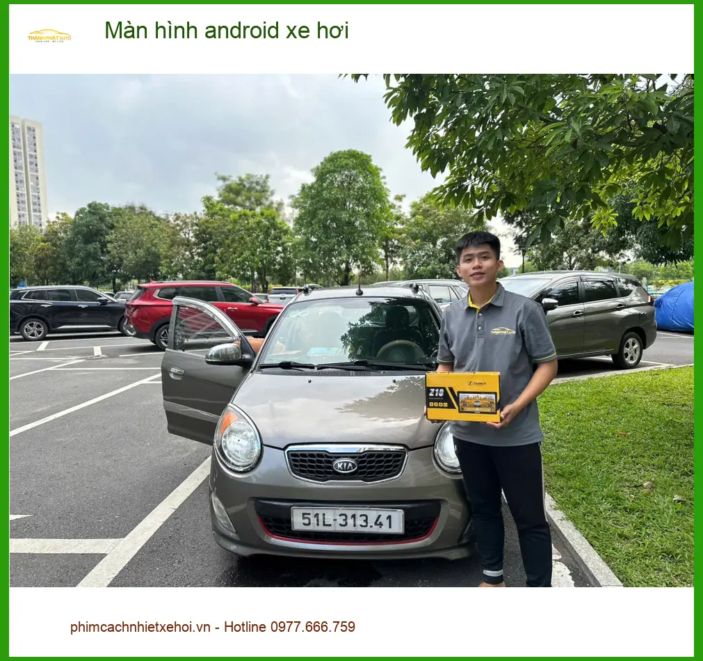 Anh Khải lắp màn hình Android xe hơi cho Hyundai Elantra tại Quận 3 ảnh thực tế 3