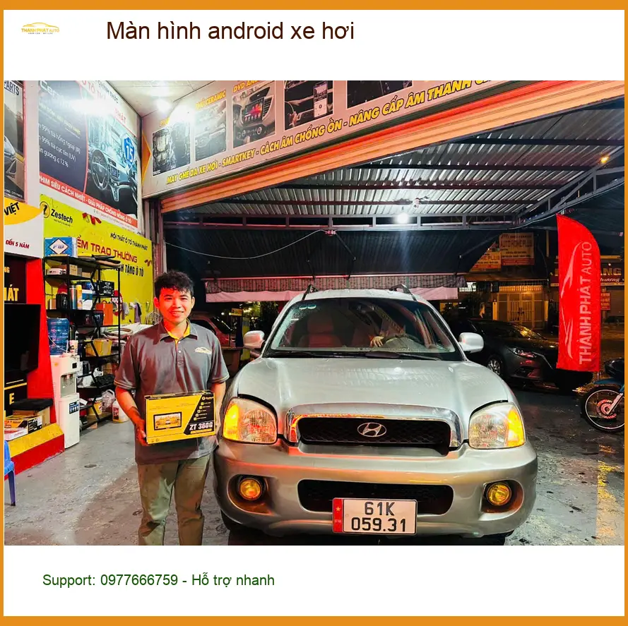 Chú Trọng nâng cấp màn hình Android xe hơi Suzuki XL7 Quận 9 tiện ích hơn ảnh thực tế 3