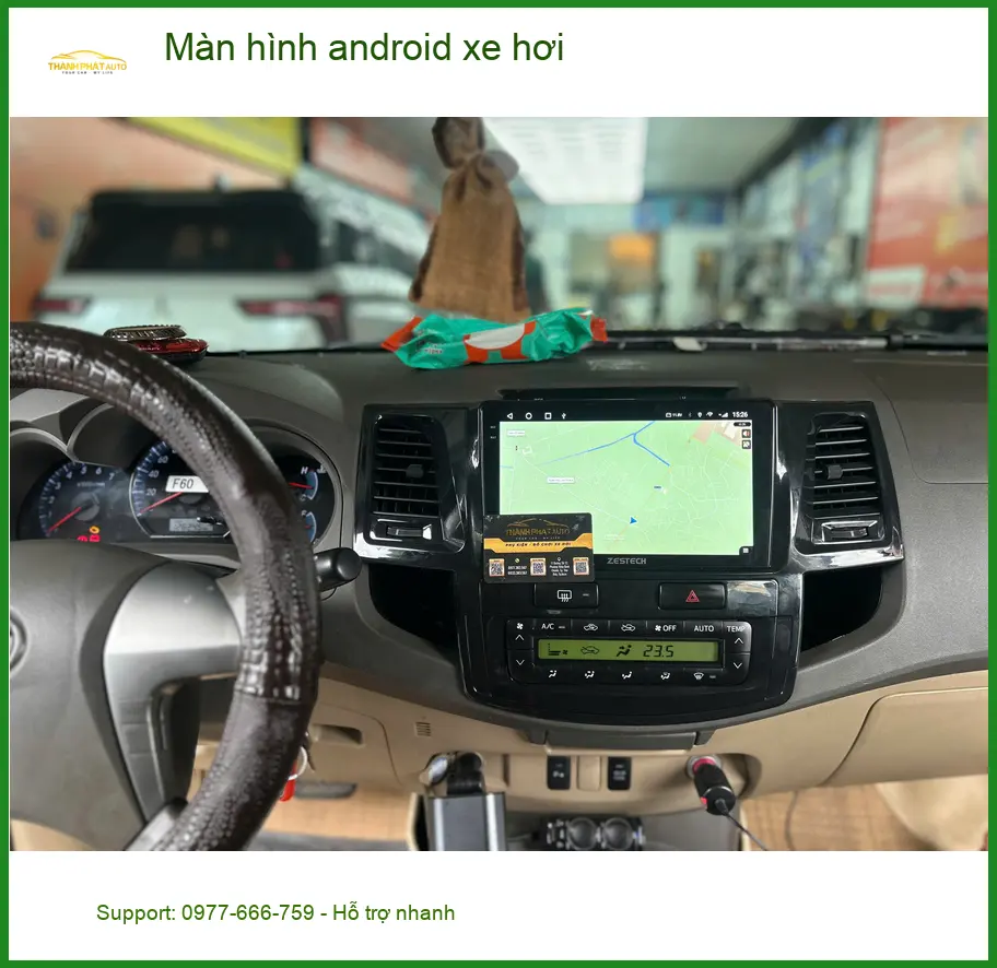 Anh Phước nâng cấp màn hình Android xe Mitsubishi Xforce tại Quận 5.