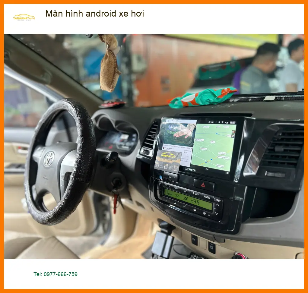 Anh Phước nâng cấp màn hình Android xe Mitsubishi Xforce tại Quận 5. ảnh thực tế 5