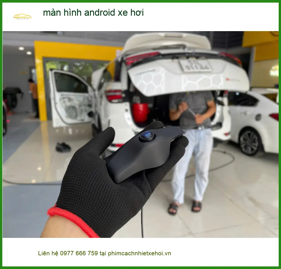 Anh Hưng lắp màn hình Android xe hơi Mazda 3 Quận Gò Vấp để giải trí. ảnh thực tế 2