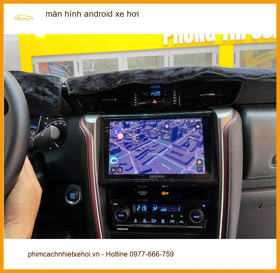 Anh Hưng lắp màn hình Android xe hơi Mazda 3 Quận Gò Vấp để giải trí. ảnh thực tế 3