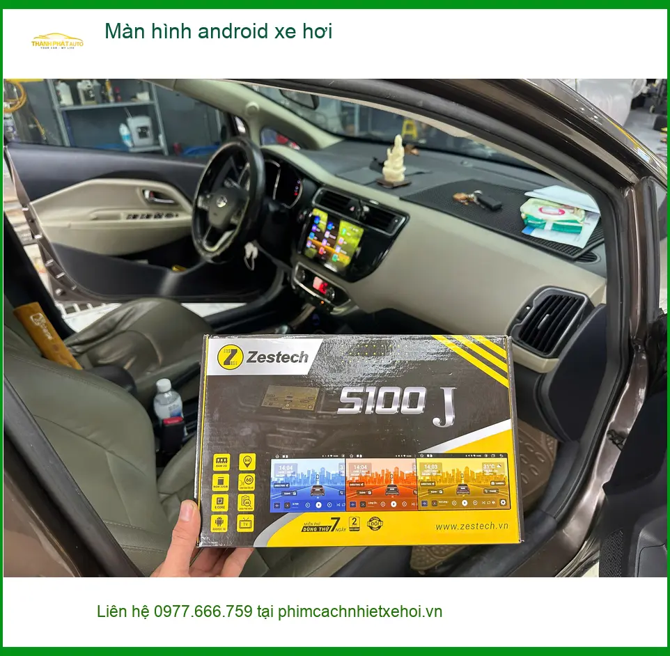 Anh Thắng lắp màn hình android xe hơi Honda CRV tại Quận Gò Vấp