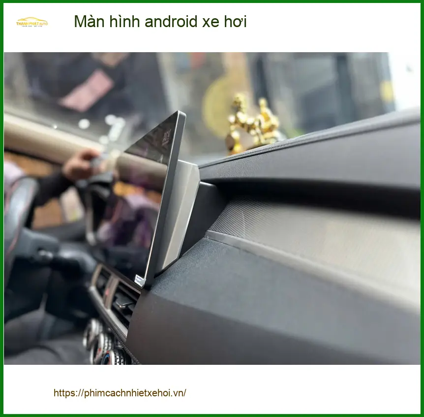 Anh Bảo lắp màn hình Android xe hơi Honda CRV Quận Tân Phú để giải trí