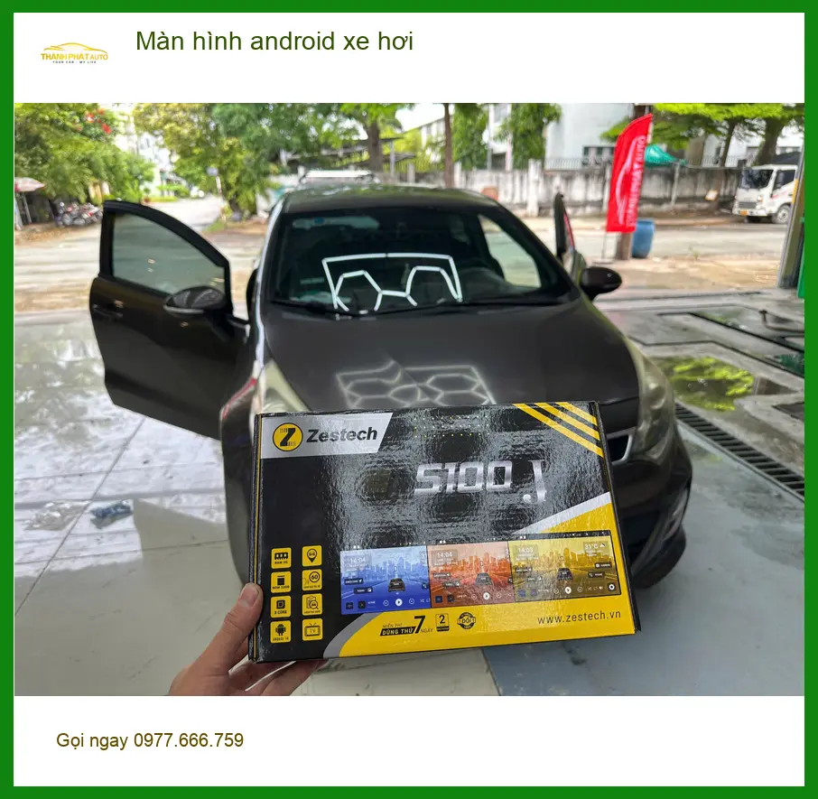 Anh Thắng lắp màn hình android xe hơi Honda CRV tại Quận Gò Vấp ảnh thực tế 2