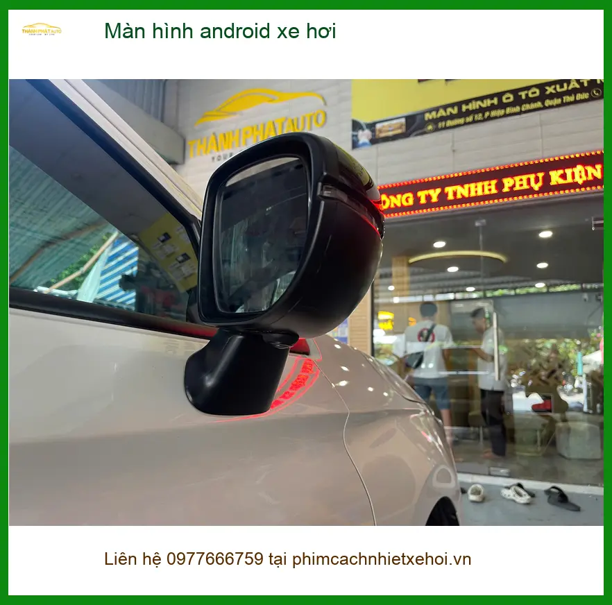 Anh Dũng lắp màn hình Android xe hơi Honda CRV tại Bình Tân giải trí trên xe ảnh thực tế 3