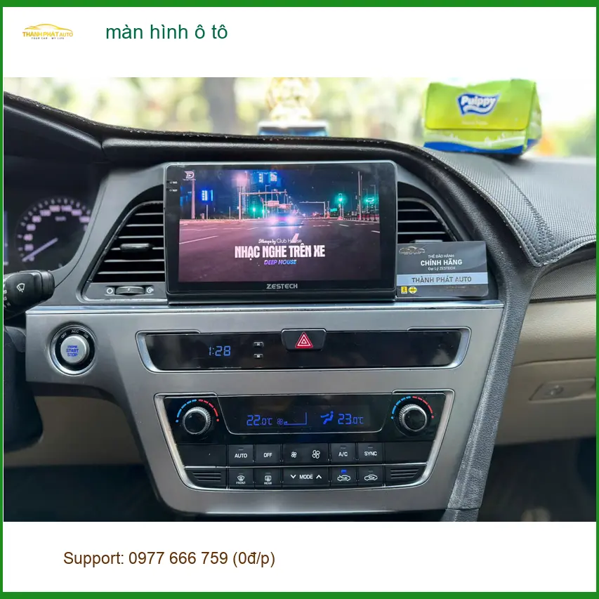 Anh Bách lắp màn hình ô tô Hyundai Accent ở Quận Huyện Nhà Bè ảnh thực tế 4