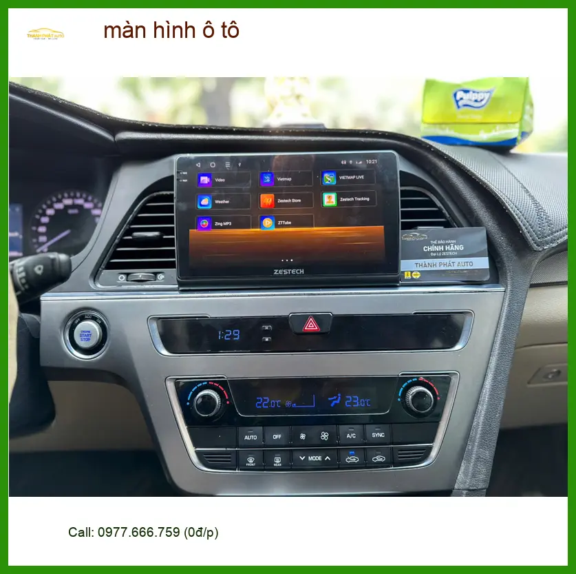 Chị Mai nâng cấp màn hình ô tô thông minh cho Hyundai Kona tại Quận 1. ảnh thực tế 4