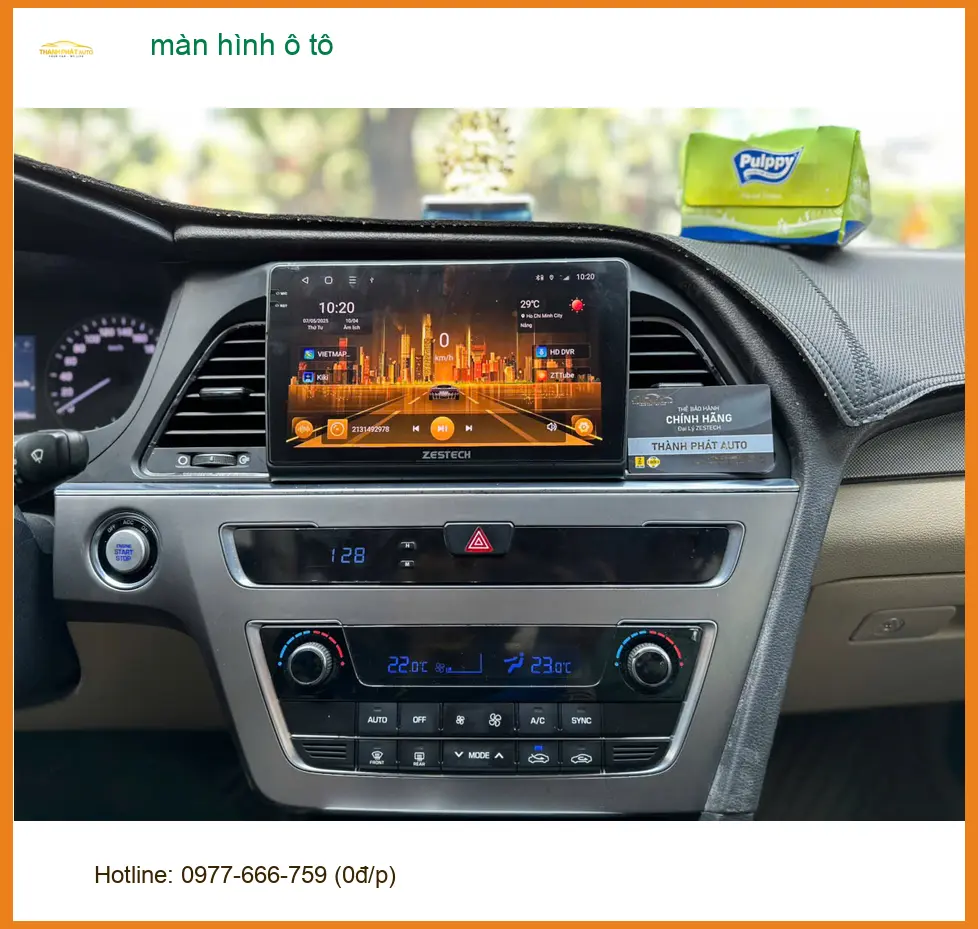 Chị Mai nâng cấp màn hình ô tô thông minh cho Hyundai Kona tại Quận 1. ảnh thực tế 5