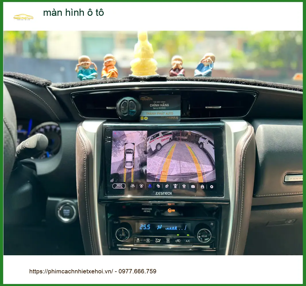 Chị Phương lắp màn hình ô tô Mazda CX-5 ở Bình Chánh vì màn zin lỗi thời ảnh thực tế 2